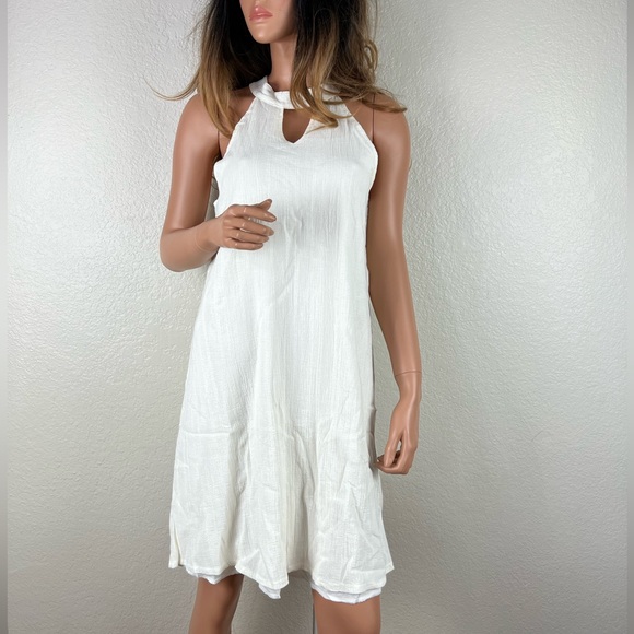 Halter Neck Cotton Sundress - Picture 13 of 13